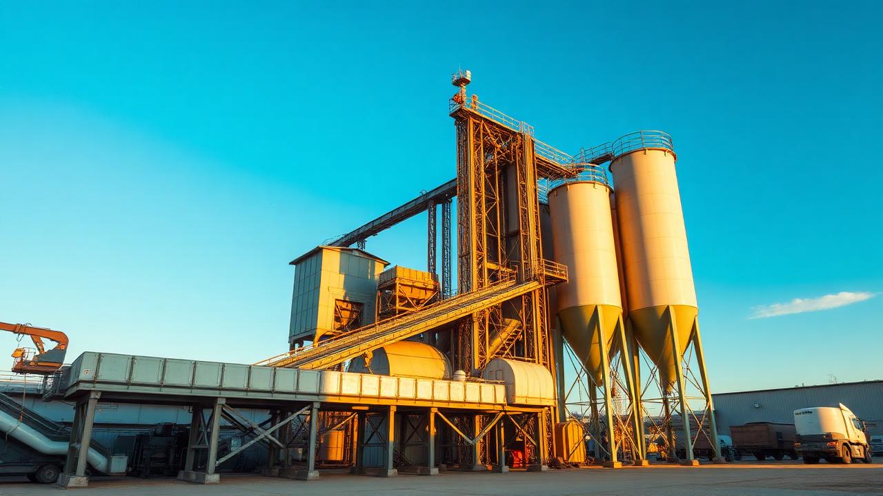Batching plant beton ready mix PT Lhoknga Beton Aceh di Lhoknga Aceh Besar